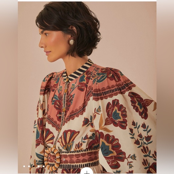 NWT FARM RIO RIAD MINI DRESS -Size M - Picture 3 of 16